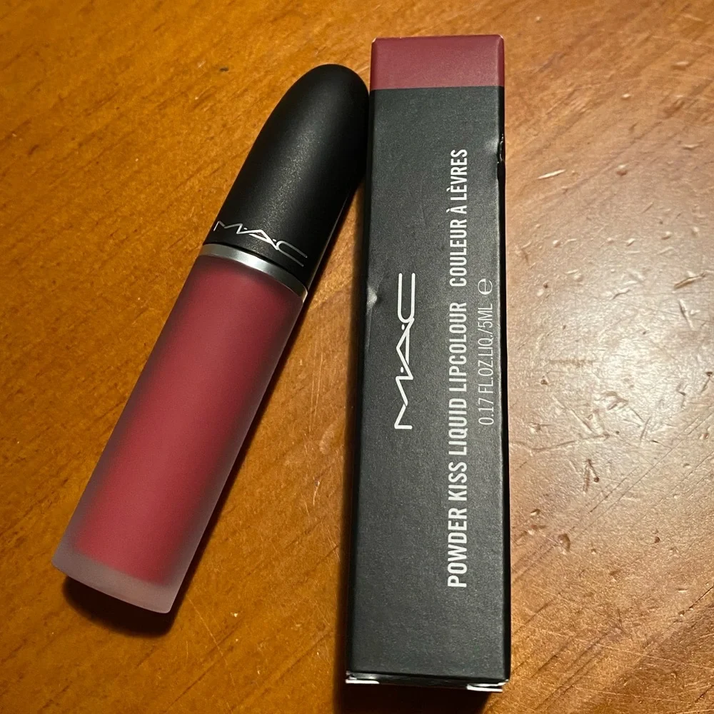 MAC Powder Kiss Liquid Lipcolour A Little Tamed
